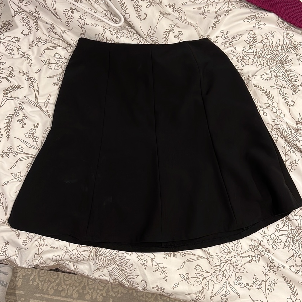 Premise Studio Black Midi Skirt Size 8